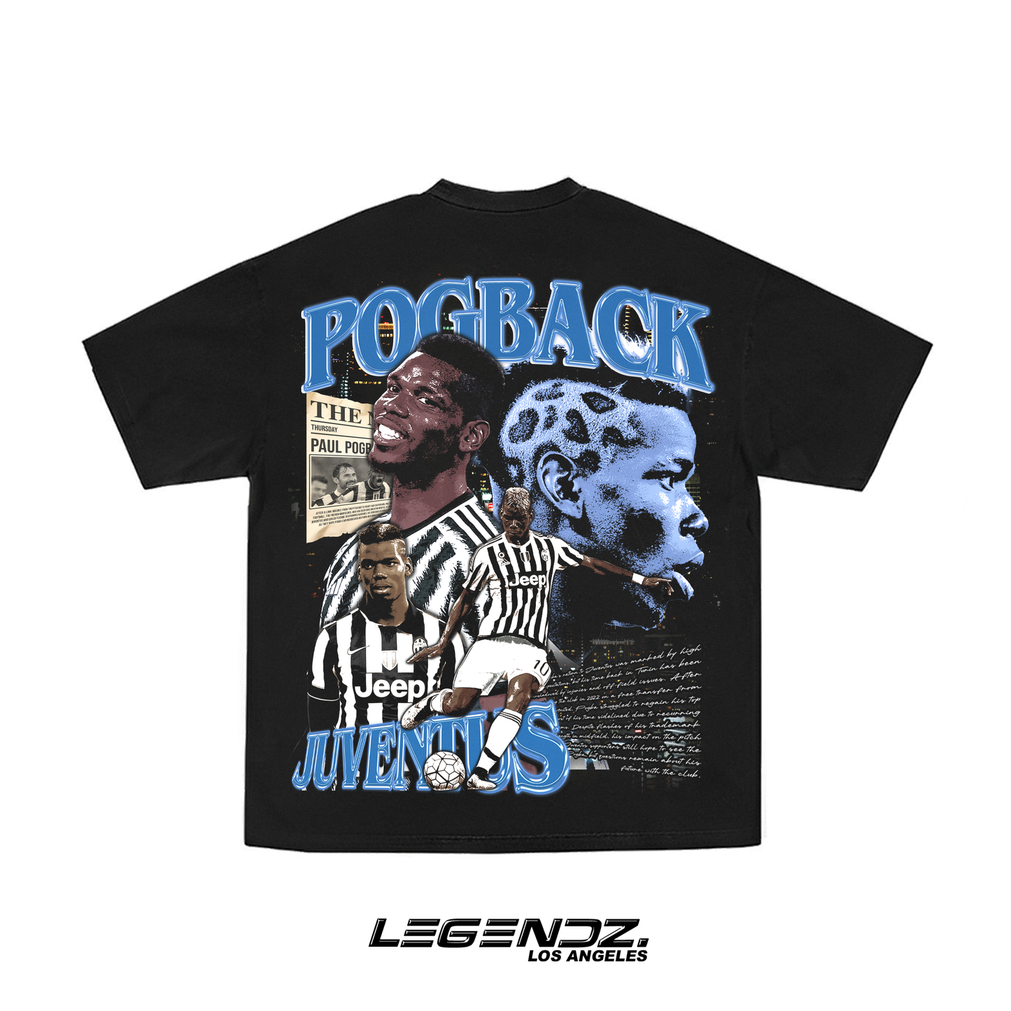 Paul pogba black tee